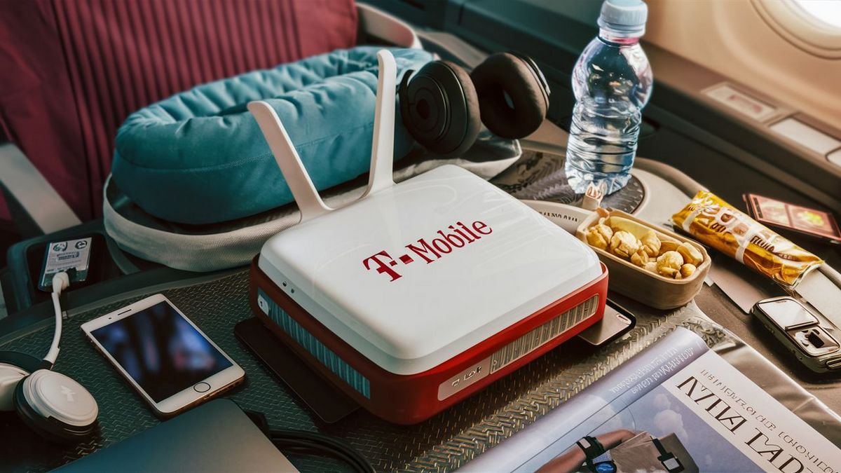 How to Use T-Mobile WiFi on a Plane